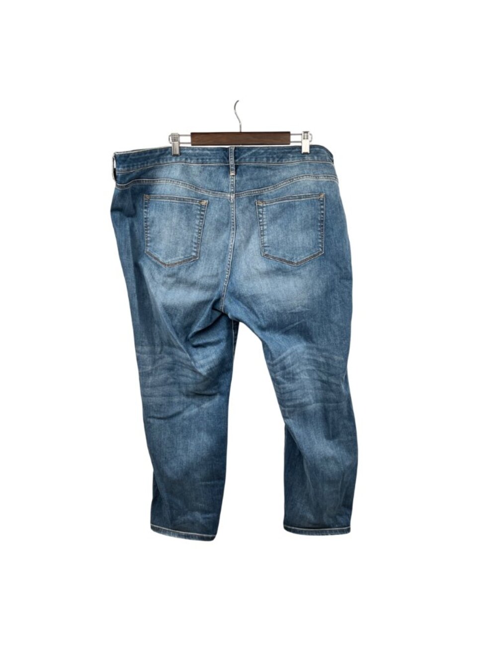Boutique Womens Ankle Jeans Distressed High Rise Blue Size 22W - Picture 5 of 8